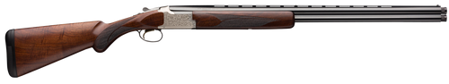 Browning 018163605 Citori Feather Lightning 20 Gauge 26" Barrel 3" 2rd, Blued Steel Barrels, Satin Nickel Finished Engraved Alloy Receiver, American Black Walnut Stock With Lightening Style Grip