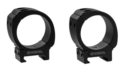 Wheeler 1133754 Sporter Scope Rings  Black 34mm Medium