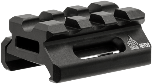 Leapers MTRSX5S Picatinny Riser  Matte Black Anodized Aluminum Picatinny/Weaver Mount