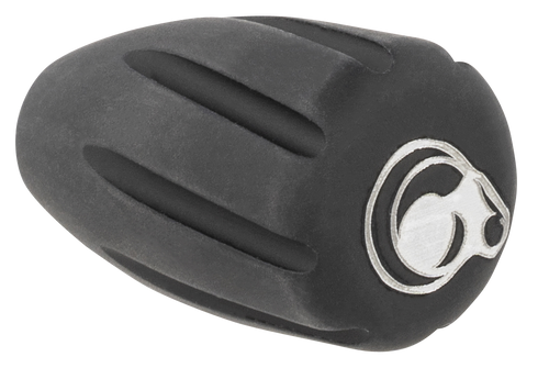Christensen Arms 8100001900 Tactical Bolt Knob Black w/ White Logo Hardcoat Anodized Aluminum