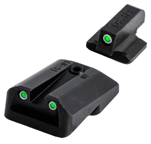 TruGlo TG231N1 Tritium  Black | Green Tritium Front Sight Green Tritium Rear Sight