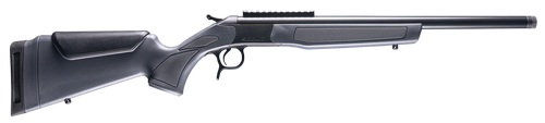 CVA CR4445 Scout  444 Marlin 1rd 22" Blued Threaded Barrel, Blued Picatinny Rail Receiver, Stealth Gray Fixed Synthetic Stock