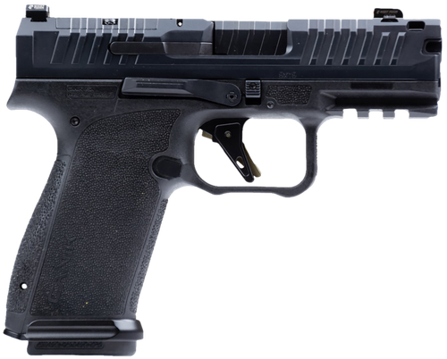 Canik HG8328N Mete MC9 Prime 9mm Luger 17+1 3.64" Black Nitride Compensated Barrel, Black Nitride Integrated Compensator/Optic Ready/Serrated Steel Slide, Black Polymer Frame w/Picatinny Rail