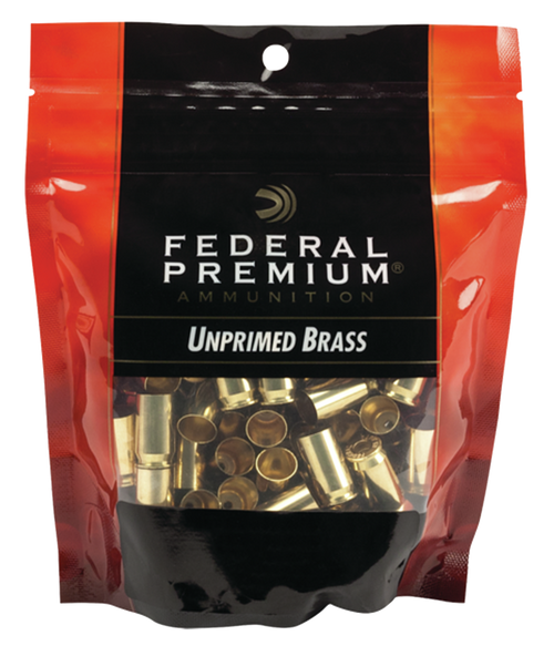 Federal PH40UPB100 Gold Medal Premium 40S&W Handgun Brass 100/Bag