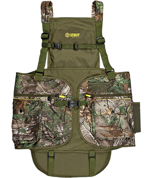 Hunters Specialties HSSTR1001721 Turkey Vest Edge Large/X Large Mossy Oak Obsession Cotton/Mesh