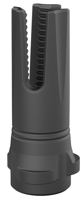 Breek Arms BRK4315 Scorch 3-Prong Flash Hider Black Nitride Steel 1/2"x28 Threads 223 Cal/5.56mm Compatible w/ Breek-LOK 3QD