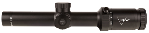 Trijicon 2900021 Credo HX  Satin Black 1-6x24mm 30mm Tube LED Illuminated Red MOA Segmented Circle Reticle