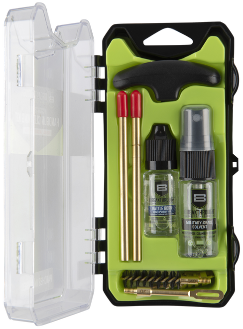 Breakthrough Clean BTECC40 Vision Series Cleaning Kit 40 Cal & 10mm Pistol/10 Pieces Multi-Color