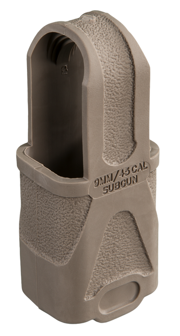 Magpul MAG003-FDE Original Magpul  Made of Rubber w/ Flat Dark Earth Finish for 9mm Subgun Mags/ 3 Per Pack