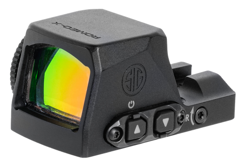 Sig Sauer Electro-Optics SORX1080 Romeo-X Pro Black 1x24mm 3MOA Green Dot Reticle RX Footprint Mount