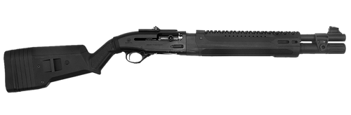 Langdon Tactical Tech LTT1301HBFRMBLK Beretta 1301  3" 7+1 18.50" Black Oxide Heat Shield Barrel, Black Aluminum Receiver w/Picatinny Rail, Black Magpul Polymer Stock, Beretta Patrol Forend