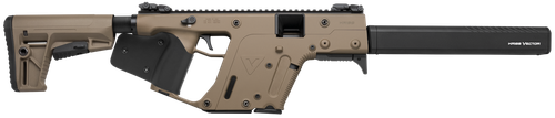 Kriss USA KV90CFD22 Vector CRB Gen2 *CA Compliant 9mm Luger 10+1 16" Black Steel Barrel, Flat Dark Earth Cerakote Polymer Receiver, Flat Dark Earth Synthetic Stock, Black California Paddle Grip