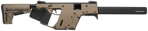 Kriss USA KV90CFD22 Vector CRB Gen2 *CA Compliant 9mm Luger 10+1 16" Black Steel Barrel, Flat Dark Earth Cerakote Polymer Receiver, Flat Dark Earth Synthetic Stock, Black California Paddle Grip