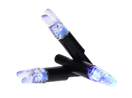 NAP NAPILLNBL6PK Thunderglo Illuminated Nock Blue 6 Pack