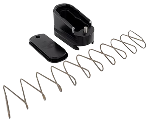 Shield Arms G43ME2BLK Magazine Extension  +2 Extended 2rd Compatible w/Glock 43, Black Anodized Aluminum