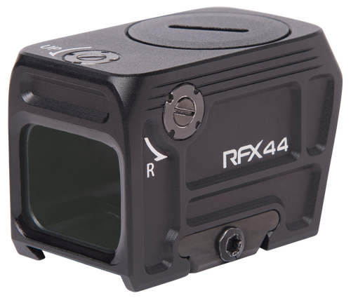 Viridian 9810112 RFX44  Black Anodized 1 x 21 mm x 16.5 mm 5 MOA Green Dot ACRO Footprint/Picatinny Low Mount