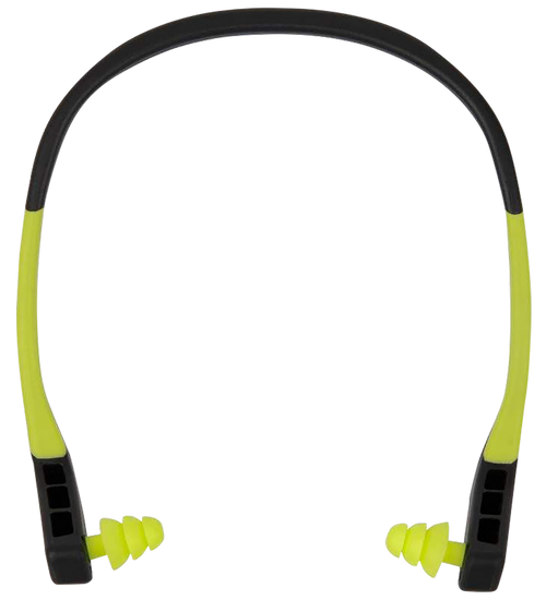 Allen 4102 Wave Banded Ear Plugs 22 dB Gray/Yellow Lightweight