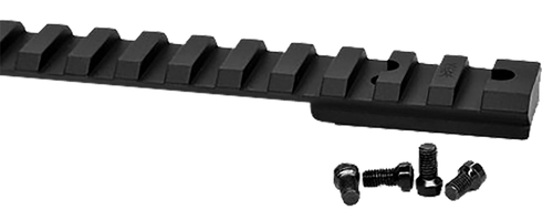Warne V48420MOA Vapor Picatinny Rail Black Anodized Aluminum Ruger American Short Action, 20 MOA
