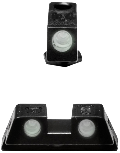 Glock 39929   Night Sight Green Green Black Frame