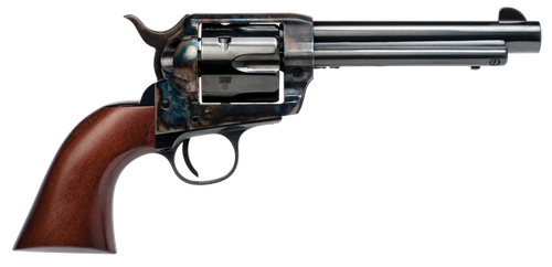 Cimarron PP411 Frontier Pre-War 1896-1940 45 Colt (LC) 6 Shot, 5.50" Blued Steel Barrel, Blued Cylinder, Color Case Hardened Steel Frame, Walnut Grip, Exposed Hammer