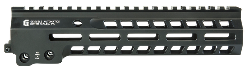 Geissele Automatics 05578B Super Modular Rail MK14 9.30" M-LOK, Black Aluminum for AR Platform, Barrel Nut Included