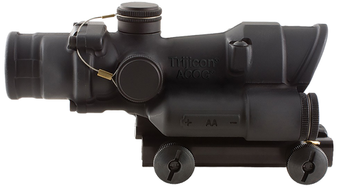 Trijicon 100390 ACOG  Matte Black 4x32mm LED Illuminated Green Crosshair .223/5.56 BDC Reticle