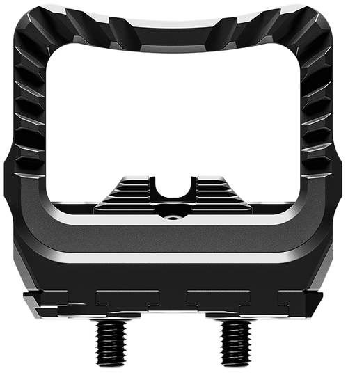 Radian Weapons G1501 Guardian+Six Optic Guard w/Stealth Sights Black Anodized Hardcoat Aluminum RMR Mount Compatible w/Glock MOS Handgun