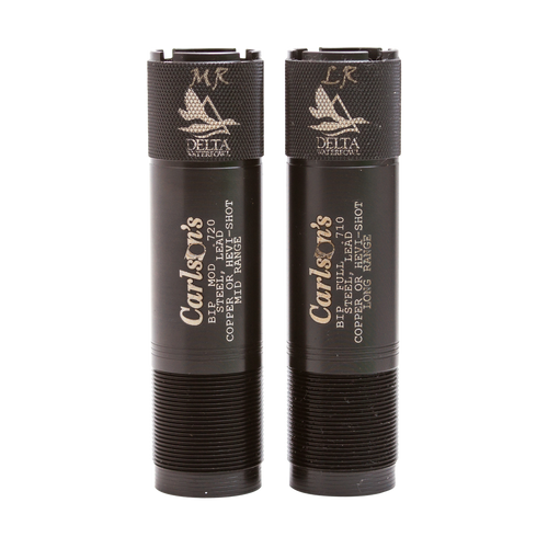 Carlson's Choke Tubes 07360 Delta Waterfowl Extended Choke Browning Invector Plus 12 Gauge Mid/Long Range 17-4 Stainless Steel