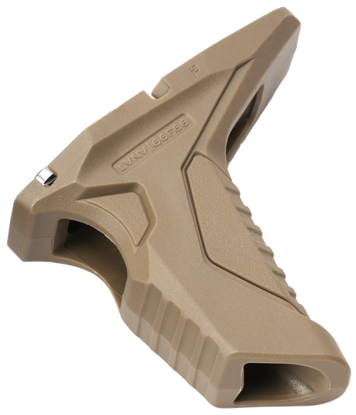 Strike Industries ARHSFGFDE Angled HandStop  Flat Dark Earth Polymer