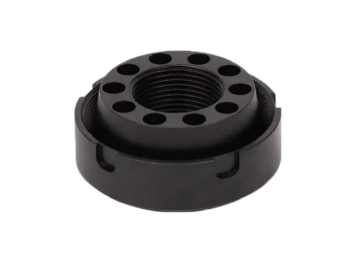 SilencerCo AC4744 Charlie Direct Thread Mount Fits 9/16"x24 Stainless Steel Oxide Black
