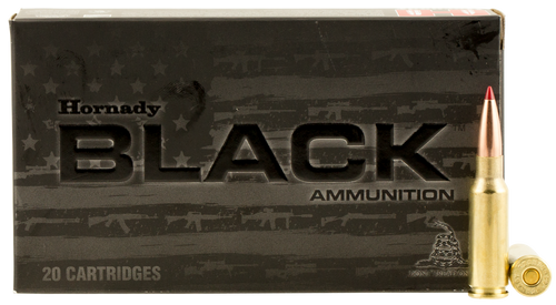 Hornady 81528 Black  6.5Grendel 123gr Extremely Low Drag Match 20 Per Box/10 Case