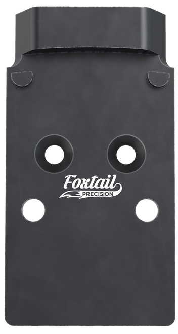 Foxtail Precision 100001 Red Dot Adapter Plate for Optics-Ready Pistol  Black Anodized CZ P10
