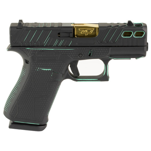 GLOCK 43X 9MM 10RD BLACK ROBBIN BLUE