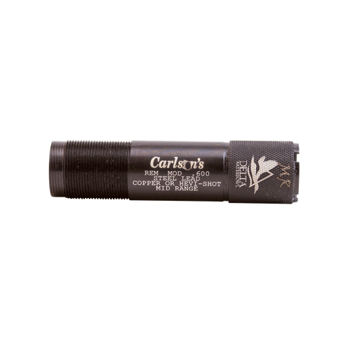Carlson's Choke Tubes 07255 Delta Waterfowl Extended Choke Remington Rem Choke 20 Gauge Mid-Range 17-4 Stainless Steel