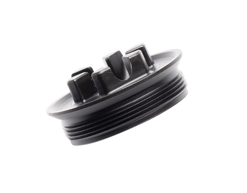 Dead Air RXD206 Flash Hider Front Cap  5.56mm Fits 0.53" Long Stainless Steel Black Nitride