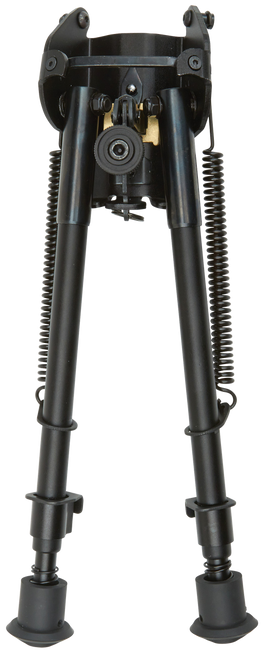 Allen 2188 Bozeman  Rifle Bipod Black Aluminum w/Sling Swivel Mount, Rubber Feet & 9-13" Vertical Adjustment