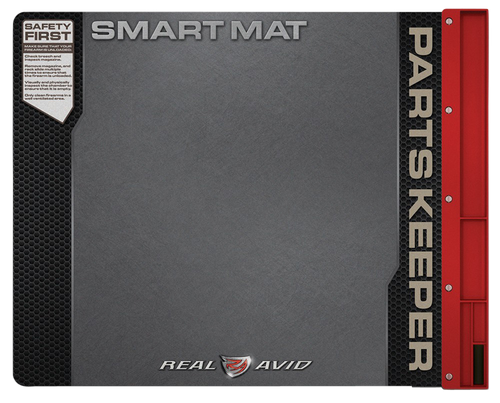 Real Avid AVUHGSM Handgun Smart Mat Black/Red 19" x 16"