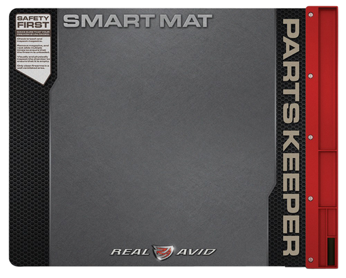 Real Avid AVUHGSM Handgun Smart Mat Black/Red 19" x 16"
