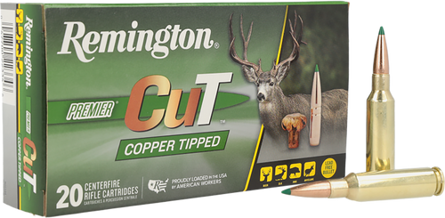 Remington Ammunition R22334 Premier Cut 6.5Creedmoor 120gr 20 Per Box/10 Case