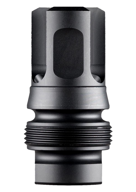 Dead Air DA130 Xeno 3-Prong Flash Hider Black Nitride 4140 HT Alloy Steel 5/8"x24 Threads 1.96" OAL 9mm