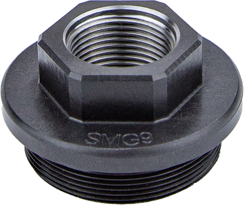 Kgm Suppressors A-SMG9-DTA-S-4 SMG9 Direct Thread Adapter Black Nitride Steel M13.5x1 LH Threads