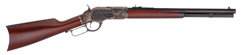 Taylors & Company 550172DE 1873 Taylor Tuned 45 Colt (LC) 10+1 20" Walnut Fixed Pistol Grip Stock Color Case Hardened Right Hand