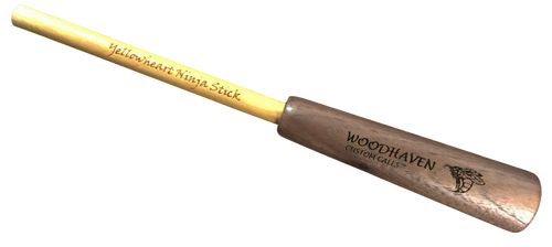 Woodhaven WH085 Ninja Stick  Striker Call Attracts Turkeys Natural Walnut
