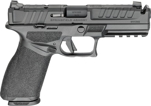 Springfield Armory EC9459BUCOMP Echelon  9mm 17/20rd 4.50" Black Melonite Optic Ready/Integral Compensator