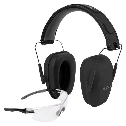 Allen 4157 Shield Ear & Eye Protection Combo 23 dB Gray