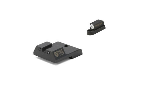 Perfect Dot NS Setw/ White Front + U Rear for CZ-USA P-07 & P-09