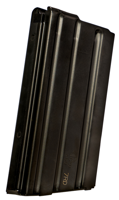 DuraMag 7X45041175CPD AR-15 Duramag SS 7rd 450 Bushmaster Black Stainless Steel