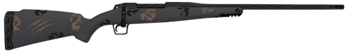 Fierce Firearms TWROG7PRC22BT Twisted TI Rogue 7mm PRC 22" Black Cerakote Steel Threaded Barrel, Drilled & Tapped Titanium Receiver, LR Negative Comb Trophy Camo Carbon Fiber Stock