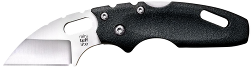 Cold Steel CS20MT Tuff Lite  Mini 2" Folding Sheepsfoot Plain 4034 SS Blade, 3" Black Griv-Ex Handle, Includes Pocket Clip