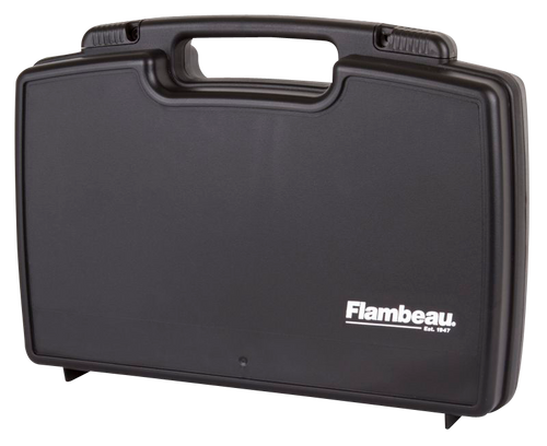 Flambeau 6455SC Safe Shot Pistol Pack Case Black Polymer Holds 2 Pistols